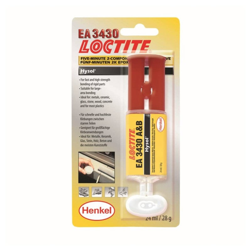 Adeziv epoxidic bicomponent Loctite 3430 A+B, 24 ml