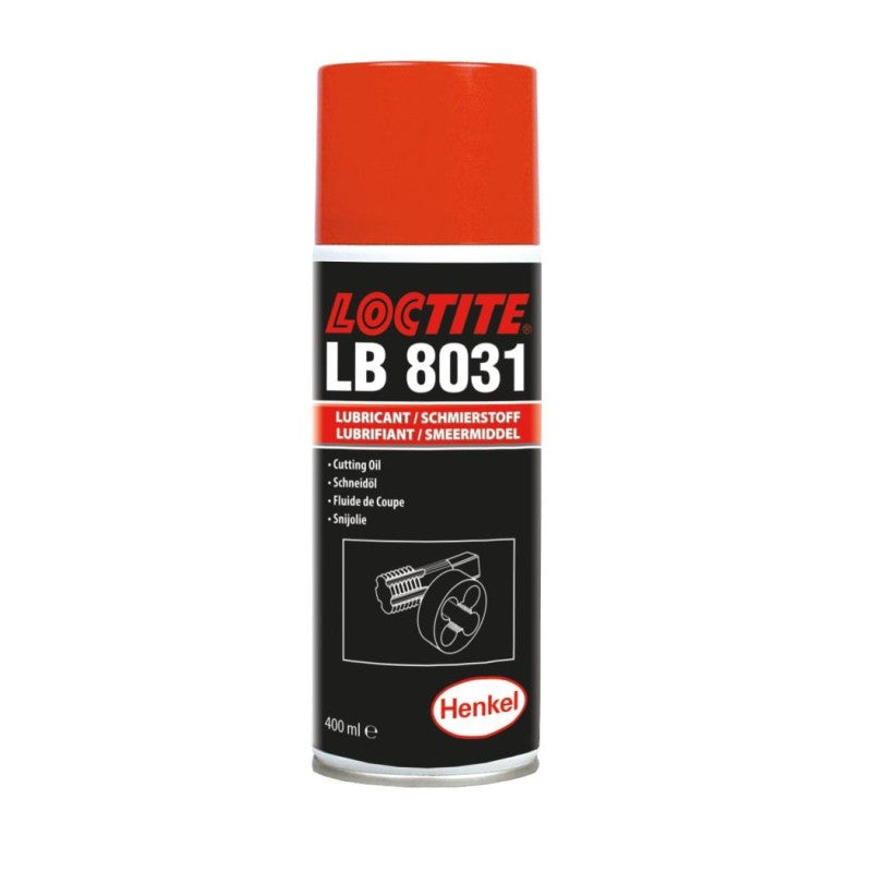 Ulei aerosol pentru protejarea sculelor de tăiere în timpul funcționării Loctite 8031, 400 ml