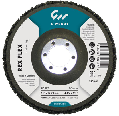 Disc curatare rex 115 mm coarse, G-Wendt