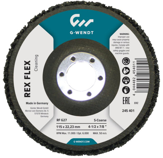 Disc curatare rex 125 mm coarse, G-Wendt