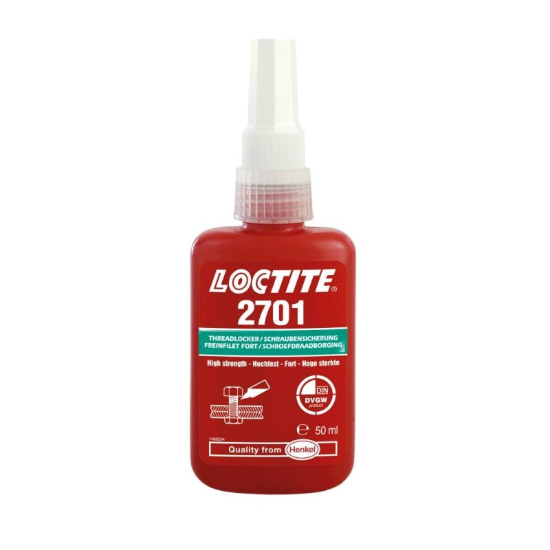 Asigurator filete cromate rezistenta inalta Loctite 2701, 50 ml