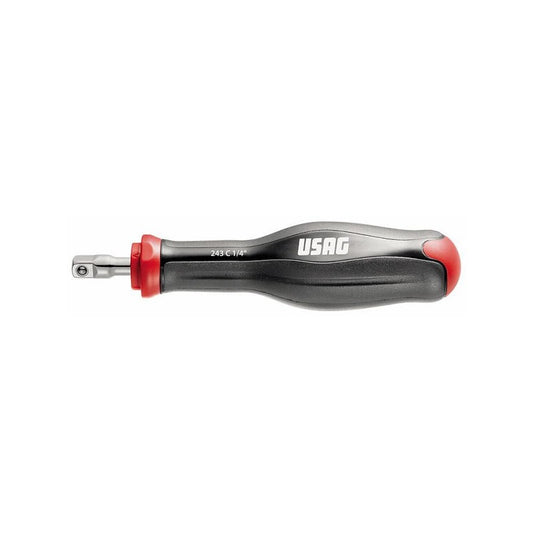 Maner de surubelnita cu patrat de 1/4 (6.3mm), 130 mm, Usag