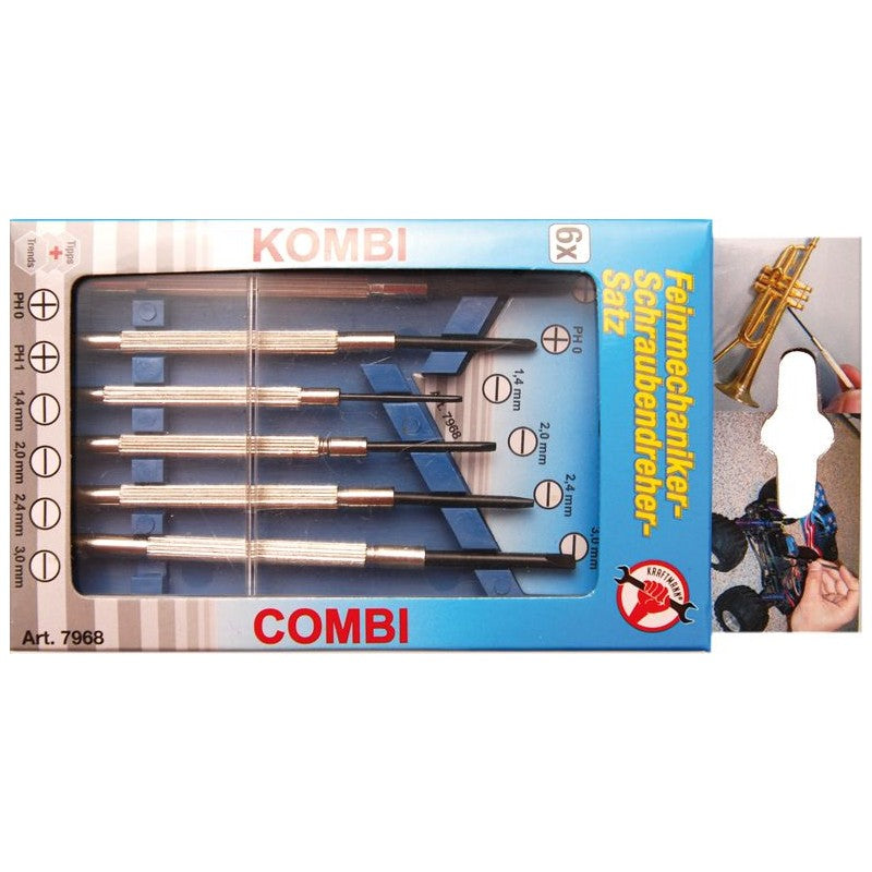 Set şurubelniţe mecanică fină | 6 piese, BGS 7968